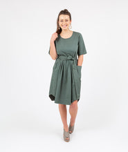 Load image into Gallery viewer, Holi Boli, Travel Dress Green, Dress, ethical fashion
